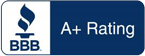 Better Business Bureau A+ rating